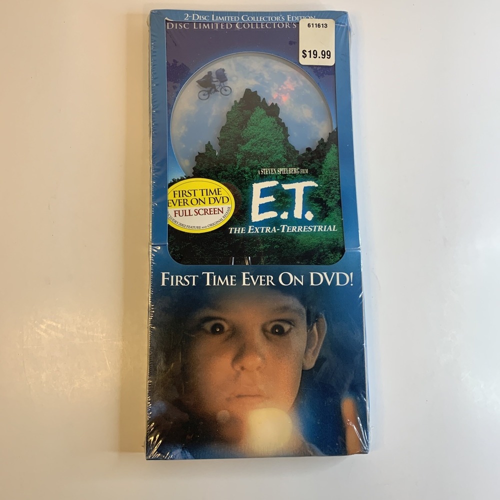 E.T. The Extra-Terrestrial 2002 Anniversary Limited Collectors Edition Brand New